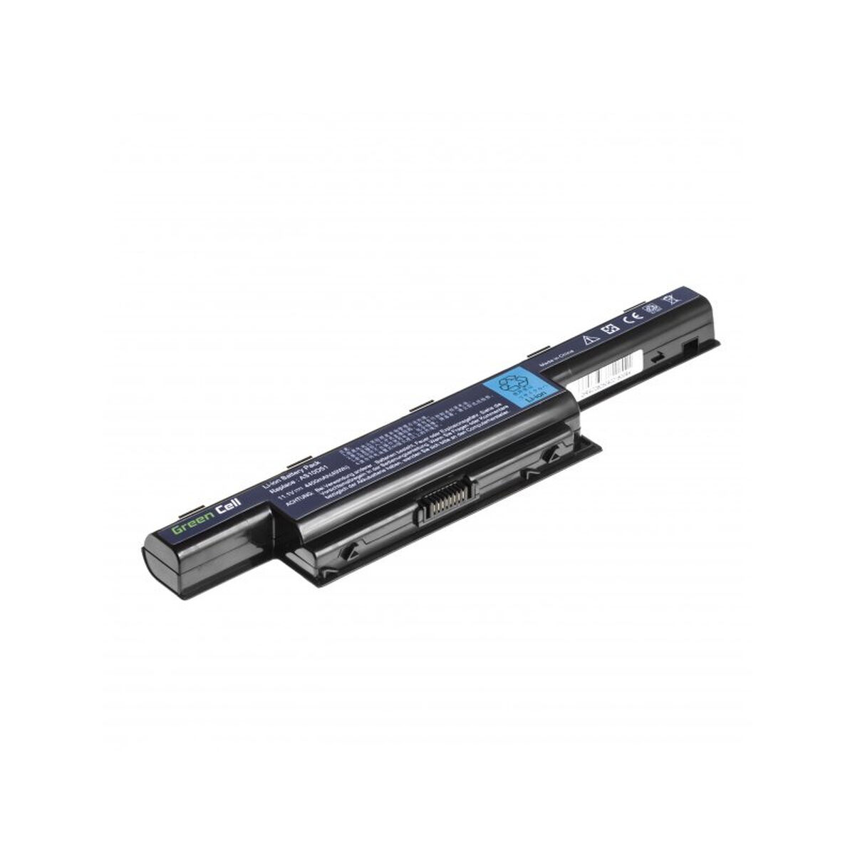 Batteria per Laptop Green Cell AC06 Nero 4400 mAh